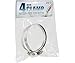Hydrofarm ACC4 Active Air Stainless Steel, 4" (Pack of 2) Duct Clamps primary
