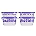 Glad Food Storage Containers - Glad MatchWare Square Containers - Two 25 Ounce - Two 42 Ounce
