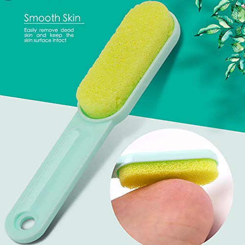 Professional Pedicure Kit, Foot File Callus Remover -soulkoo Foot Scrubber Callus Removers for Feet Foot Scraper Foot Rasp Grater Professional Callus File for Wet and Dry Feet