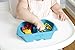 Nummy BOWL - Pure Silicone Bowl with Hidden Suction Cup for Babies and Toddlers | BPA and Phthalate Free | Microwave and Dishwasher Safe | Great Baby Gift (Blue, Puppy Pal Collection)