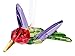 The Paragon Crystal Hummingbird Suncatcher - Beautifully Faceted Sun Catcher for Home, Garden, Window and Wall Art