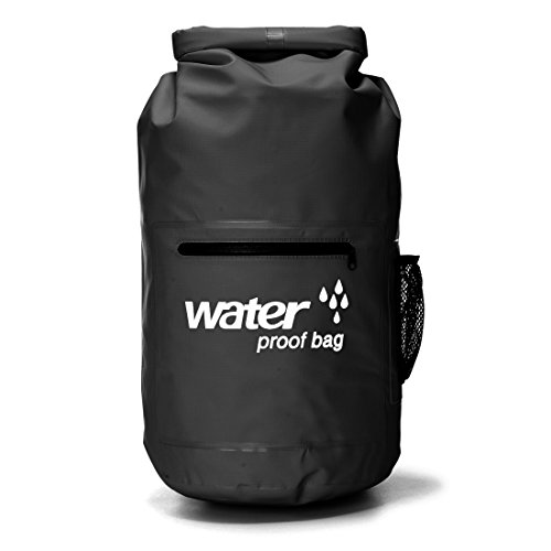 Wildx dry bag with dual shoulder straps waterproof back…