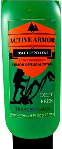Active Armor Insect Repellent Lotion For Camping Hiking and All Outdoor Activities Uses Lemon of Eucalyptus Essential Oil as Active Ingredient