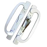 PATIO DOOR HANDLE SET WHITE REPLACEMENT PD2000WHITE-OFFSET