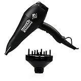 JINRI 1875W Professional Far Infrared and Ionic Hair Dryer - Bring the Salon to Your Home with This Powerful and Precise Blow Dryer - 2 Speed and 3 Heat Settings
