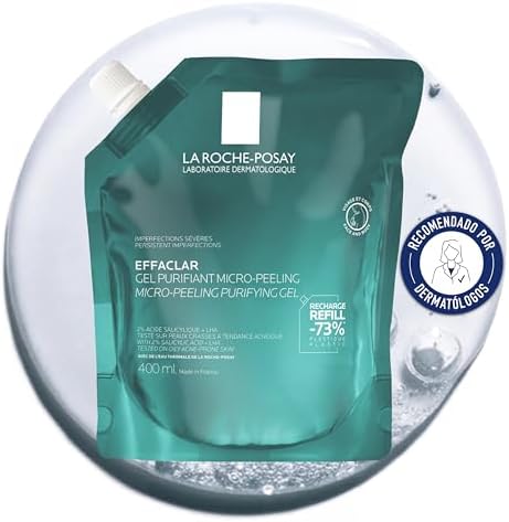 GEL MICRO-ESFOLIANTE PURIFICANTE EFFACLAR ECO-REFILL 400ML LA ROCHE-POSAY