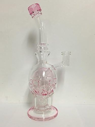 14mm Rig Faber Egg Matrix Perc Pink Medglass