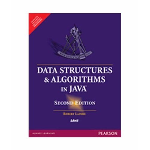 Data Structures & Algorithms in Java [Paperback... B00BG6QLN2 Book Cover