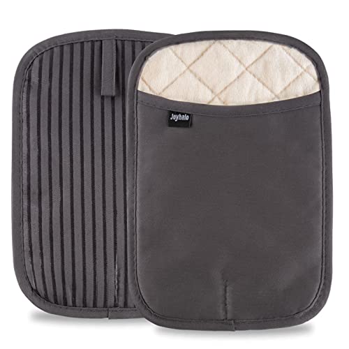 Joyhalo Pot Holders for Kitchen Heat Resistance Hot Pads with Pocket