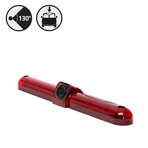 Surface Mounted Universal Third Brake Light Backup Camera by Rear View Safety RVS-917