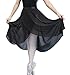 woosun Adult Ladies Sheer Wrap Skirt Ballet Skirt Women Dance Over Scarf Long Skirt 80cm Length