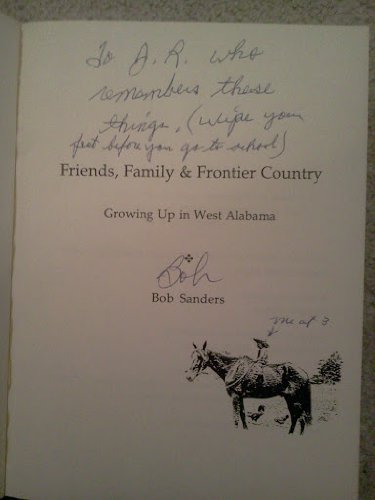 Friends, family and Frontier Country : growing up in West Alabama