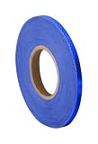 3M 3435 Blue Reflective Tape Roll - 0.25 in. x 150 ft. Engineer Grade Adhesive Tape Roll for Non Critical Signing Applications. Marking Tape