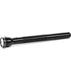 Maglite Heavy-Duty Incandescent 6-Cell D Flashlight, Black