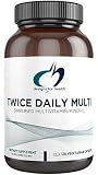 Designs for Health - Twice Daily Multi without Calcium or Magnesium, 120 Capsules