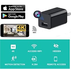FiveSky Hidden Camera Charger – USB Spy Camera