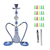 Premium 21” Luxury 2 Hose Hookah Set with