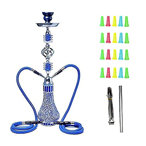 Premium 21” Luxury 2 Hose Hookah Set with