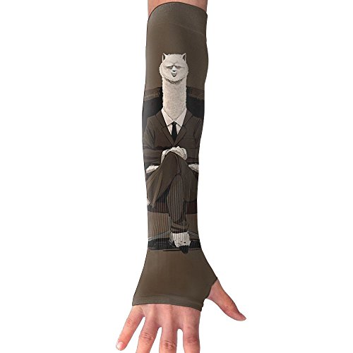 Funny Black & White Arm Sleeves For Sun Protection | Cooling Sports Sleeves For Golf, Running & Outdoor Activities