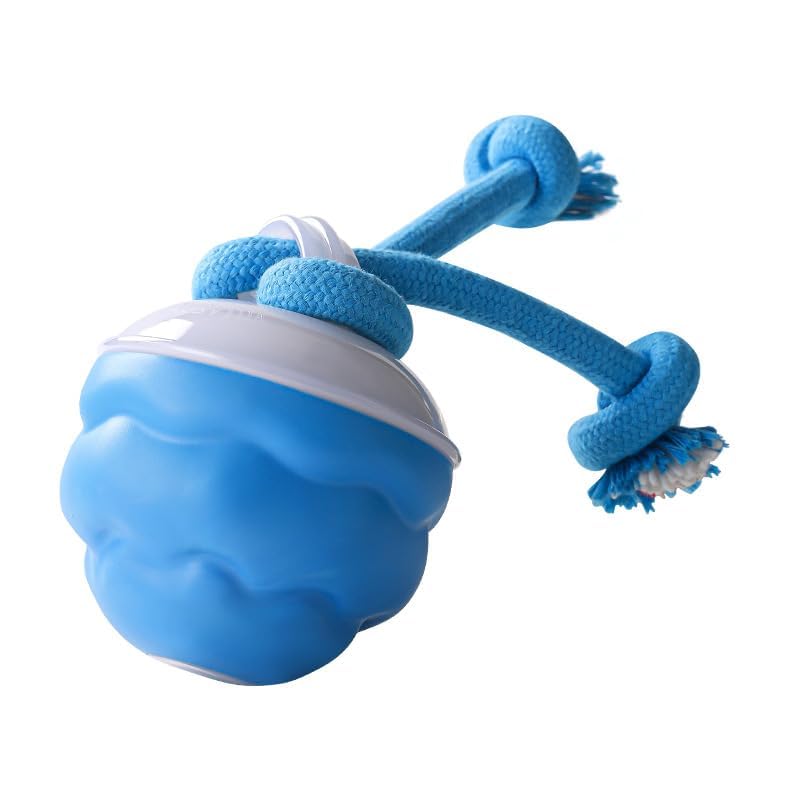 Photo 1 of Pureadee Moving Dog Ball with Touch Activated, Automatic Rolling Moving Bouncing Jumping Ball Squeaky Active Rolling Balls for Dogs