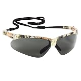KLEENGUARD V30 Nemesis Polarized Safety Glasses (47417), Polarized Smoke Lenses (Safety Sunglasses), Camo Frame