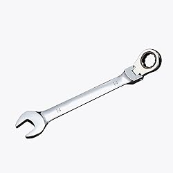 FLZOSPER 14mm Metric Flex-Head Gear Wrench,Box End