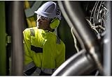 Portwest PS54 Endurance Plus Safety Hard Hat White 1000Vac 6-Point view 9
