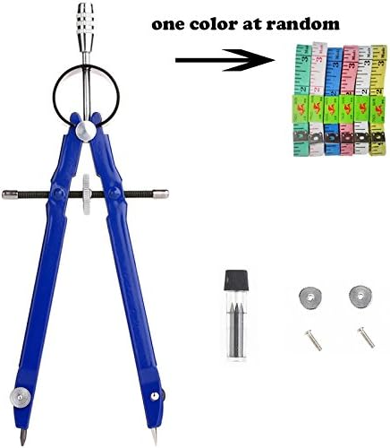 moyeeka Compass for Geometry, Drawing Compass for Math, Geometry, Drawing, Art, Circles, Precision Student Drafting Compass with Lock