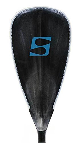 SurfStow 50161, AP30BK SUP Paddleboard Paddle, All Purpose, Adjustable Wide Latch Fiberglass Handle, Plastic Blade, black