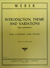Theme & Variations for clarinet or violin & piano, Op. 33 [score]