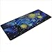 LIEBIRD® Extended XXXL Gaming Mouse Pad - Dimension - Portable with Extended XXL Size - Non-Slip Rubber Base - Special Treated Textured Weave with Precision Control (Starry Night)