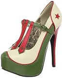 Pleaser Women's Teeze 43 CR GNPU Platform Pump