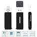Cateck Micro USB OTG and SuperSpeed 2-Slot USB 3.0 Flash Memory Card Reader to Support SD/Micro SD Adapter for Windows, Mac, Linux, and Certain Android Systems primary