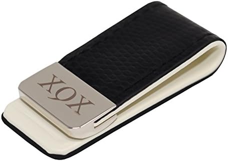 Money Clip by XQX | Minimalist Slim Leather Wallet Clip For Men & Women | Designed To Hold Cash & Cards | Luxurious & Travel Ready | Large Holding Capacity