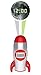 Big Red Rooster BRRC100AC Rocket Ship Projection Alarm Clock, Operates On 3 C Batteries (Not Included) or an Ac Adaptor (Included)