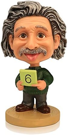 MING PEOPLE Custom Polyresin Einstein Bobblehead for Collection ,Einstein Bobble Head Souvenir Gift