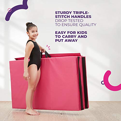 Springee Gymnastics Mat 4' x 10' x 2" Tumbling Mat - Gymnastics Equipment for Home