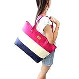 Tenworld Fashion Women Girl Canvas Large Shoulder Messenger Handbag Lunch Bag