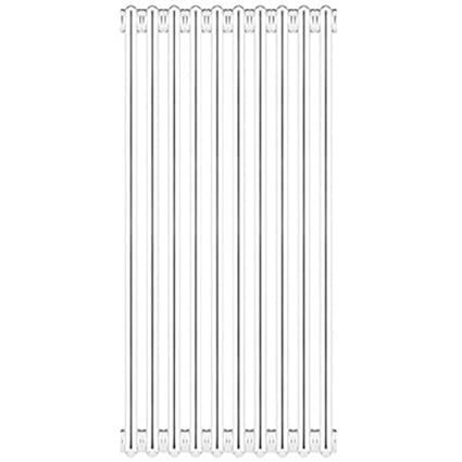 Ercos Radiador Acero Tubular 4 Columnas Desmontable MOD.860 Elementos 4