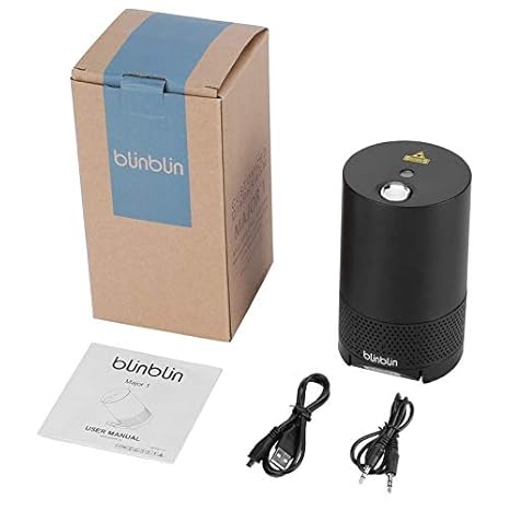 Bubbry BlinBlin Altavoz Luz láser Proyector de Estrellas portátil ...