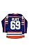 Kooy Goon Doug The Thug Glatt Halifax Highlanders #69 Movie Hockey Jersey