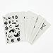 [18 Sheets] Small Black Removable Waterproof Temporary Tattoos Body Art Sticker Sheet Paper for Kids Men Women Adults Girls (Spider Scorpio Cross Crown Letters Gun Stars Quotes Queen Sword Paw Print)