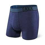 SAXX Blacksheep Boxer Brief, M, Navy Heather