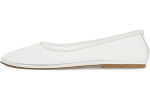 Dsevht Mesh Ballet Flats Shoes for Women Slip On Ballerina Shoes Round Toe Comfortable Casual Work Dress Flats Shoes