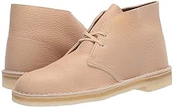 Clarks Men's Desert Chukka Boot, Off White