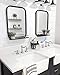 The Southern Jarring Co. Black Stainless Steel Mason Jar Liquid Soap Dispenser Lids (2) - Rustproof - Modern Farmhouse Soap Pumps for Kitchen and Bathroom