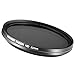 NEEWER® 52mm ND Fader Neutral Density Adjustable Variable Filter (ND2 to ND400)