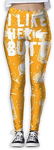 I Like Her Butt Custom Colorful Skinny Pants For Yoga Running Gym Women Sexy Yoga Pants Printed Dry Fit Sport Pants Elastic Fitness Gym Pants Workout Running Tight Sport Leggings Female Trousers