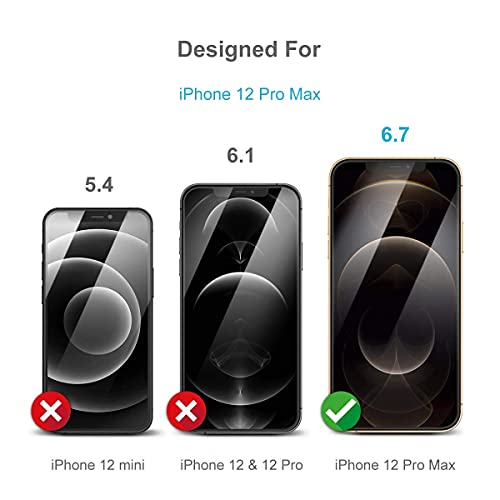 MOCOLL iphone 12 Pro Max Privacy Screen Protector Full Coverage