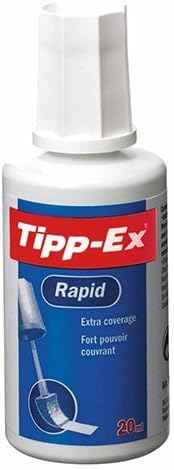 Tipp Ex Rapid Correcteur Liquide Tippex Bouteille 1 Blanc Par London Heritage Amazon Es Oficina Y Papeleria Tipp Ex Rapid Correcteur Liquide Tippex Bouteille 1 Blanc Par London Heritage Amazon Es Oficina Y Papeleria